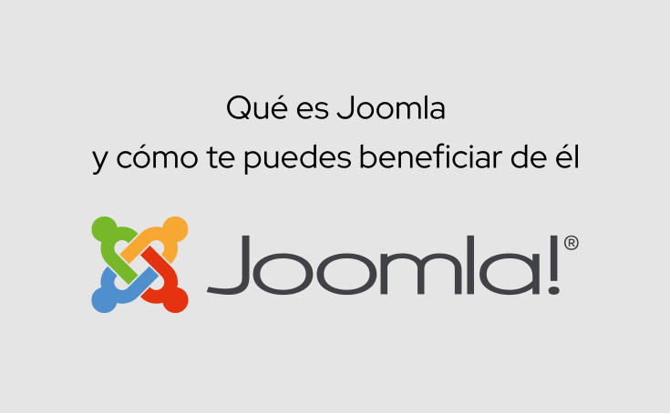 Imagen con el texto del título del artículo y con el logo oficial de Joomla